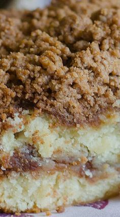 Paula Deen Coffee Cake, Breakfast Cinnamon Cake, Make Ahead Breakfast Coffee Cake, Cinnamon Roll Crumb Cake, Bisquick Velvet Crumb Cake, Old Fashioned Coffee Cake Recipes, Buttery Coffee Cake, 8 X 8 Coffee Cake Recipes, Cinnamon Filling For Cake