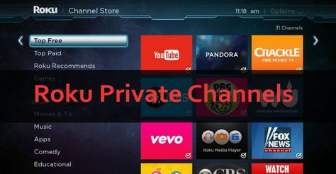 Roku Channels Free, Roku Hacks, Free Online Tv Channels, Cable Tv Alternatives, Roku Private Channels, Channel Store, Free Tv And Movies, Tv Without Cable, Tv Hacks