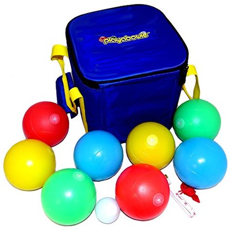 Playaboule Patented V3 DLX Lighted Bocce Ball Set -- Check out this great product.Note:It is affiliate link to Amazon. Bocce Ball Court, Bocce Ball, Ball Lights, Outdoor Games, Day Night, Family Games, Billiard Table, Camping Hacks, Travel Size Products