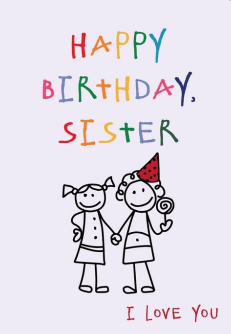 Doodle Happy Birthday, Happy Birthday Sister Card, Birthday Tree, Life Knowledge, Birthday Verses, Chocolate Creations, Happy Day Quotes, Hug Quotes, Cutie Quote