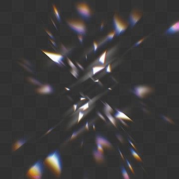 Spot Light Aesthetic, Diamond Refraction, Crystal Reflection, Cosmetics Background, Rainbow Highlights, Background Effect, Material Background, Light Png, Crystal Background