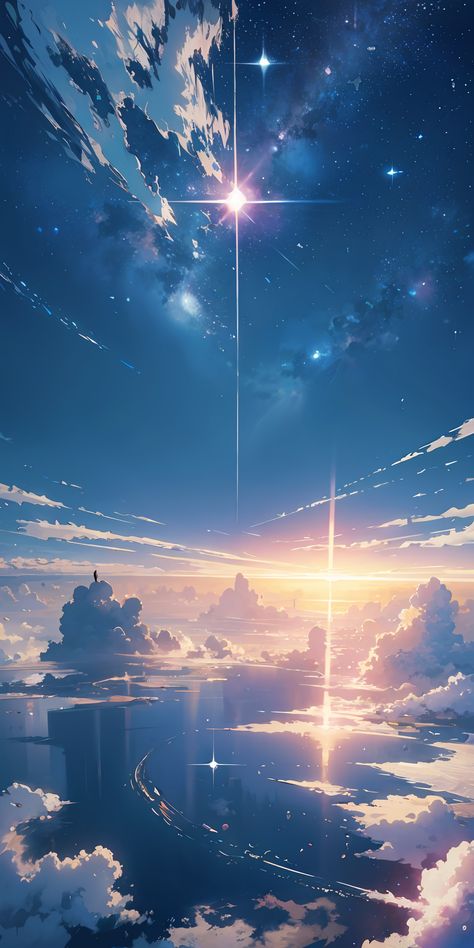 Whats Wallpaper, Wallpaper Estetika, Dreamy Artwork, Cool Anime Backgrounds, Pretty Landscapes, Anime Artwork Wallpaper, Cool Wallpapers Art, 판타지 아트, Dreamy Art