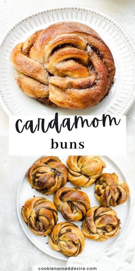 Cardamom Morning Buns, Gluten Free Swedish Cardamom Buns, Cardomom Recipes Bread, Cinnamon Cardamom Rolls, Danish Cardamom Buns, Giant Cardamom Bun, Cardomom Recipes Baking, Norwegian Cardamom Buns, Cardamon Buns Recipe