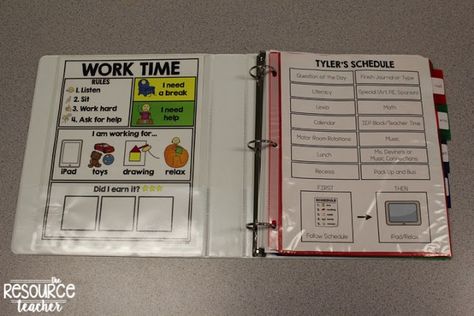 Keeping it Simple: All in One, Student Binders!! Work Binder, Student Binders, Maths Paper, Sped Classroom, I Love School, Teaching Special Education, Work On Writing, Writing Goals, Learning Support