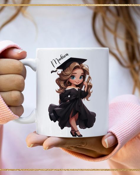 Looking for a unique Graduation gift for your daughter, girlfriend, or friend? Well, look no further, we just dropped this customizable mug in our Etsy shop! 🎓✨ On sale now – grab yours before it’s gone! 🛍️💫 #GradGifts #salealert #personalizedgift #classof2024 #giftforherideas Pakovanje Poklona, Unique Graduation Gifts, Grad Gifts, Graduation Gifts, On Sale, Mug, Etsy Shop, Gifts, Instagram