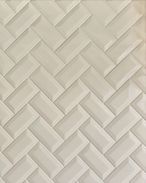 Beveled tile backsplash in a timeless herringbone pattern perfectly complementing the soft green cabinetry and natural wood accents. #tilebacksplash #walltiles #herringbone #tile #interiordesign #homerenovation #kitchen Herringbone Pattern Tile, Herringbone Subway Tile, Bevelled Tiles, Natural Wood Accents, Kitchen 2024, Herringbone Wood, Elevation Plan, Tile Texture, Kitchen Backsplash Designs