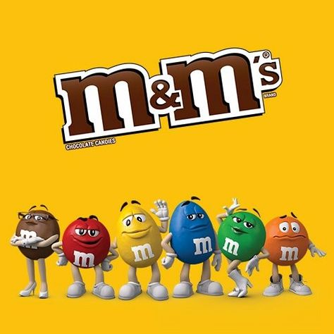 M & M Characters Famous Chocolate Brands, M&m Characters, M M Candy, M Wallpaper, Famous Chocolate, Chocolate Brands, Trunk Or Treat, Character Wallpaper, Mascot Design