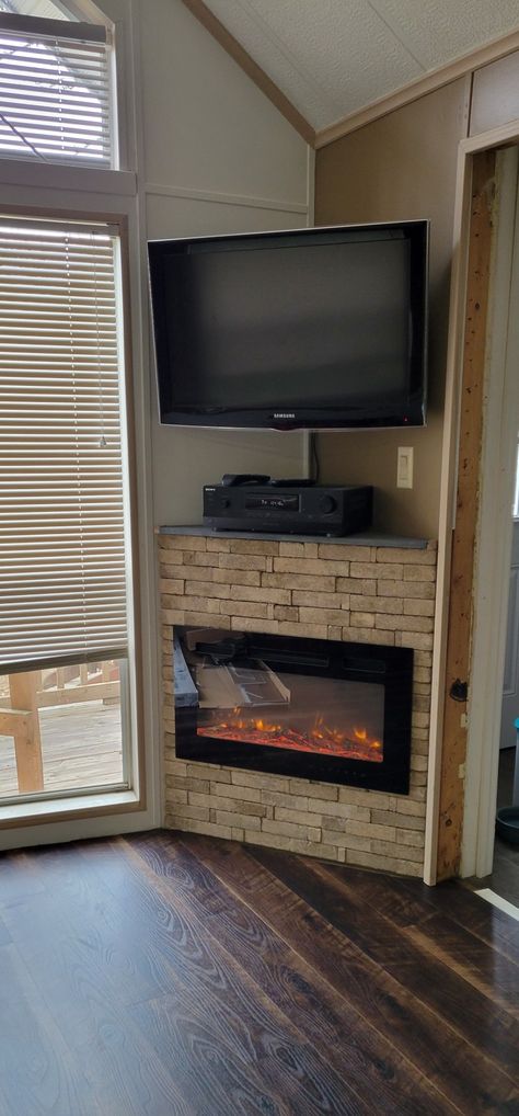 Built In Corner Electric Fireplace Ideas With Tv, Corner Fireplace Tv Above, Built In Corner Electric Fireplace, Corner Electric Fireplace Ideas With Tv, Electric Fireplace With Tv, Electric Fireplace Ideas With Tv, Fireplace Ideas With Tv, Corner Fireplace Tv, Electric Fireplace Ideas