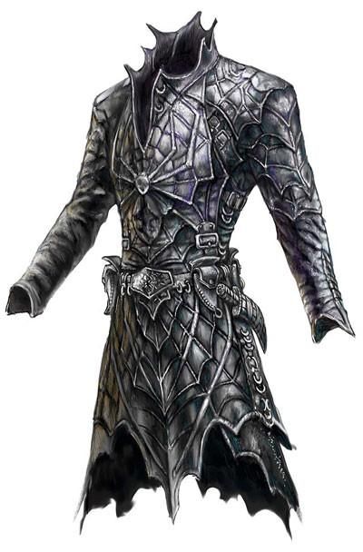 Drow armor. Mroczny Elf, Armor Clothing, Leather Armor, Fantasy Armor, Body Armor, Armor Concept, High Fantasy, Medieval Fantasy, Fantasy Clothing