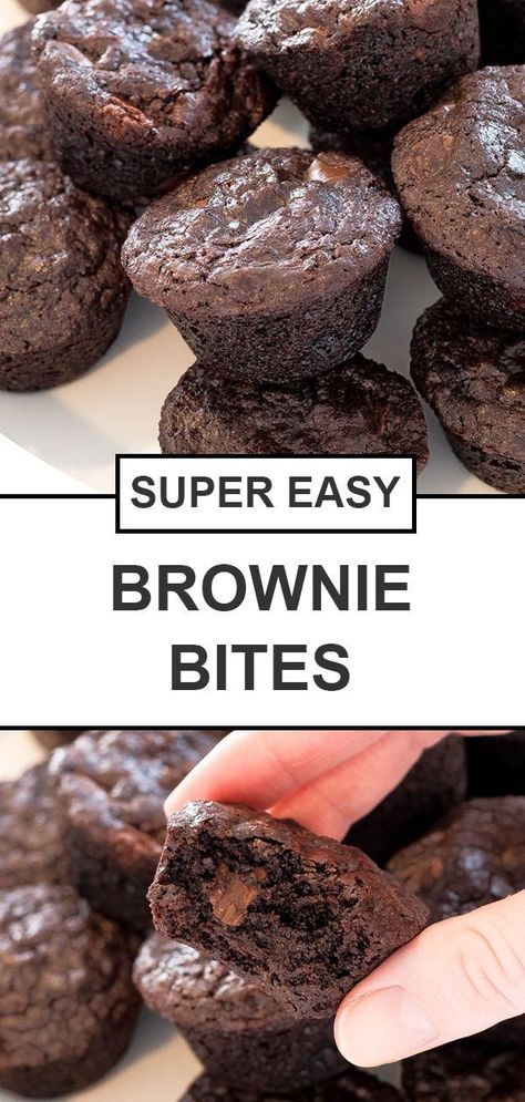 Box Mix Brownie Bites, Mini Brownie Cups Muffin Tins, Brownie Muffin Tin, Muffin Tin Brownies Recipe, Mini Muffin Tin Recipes Desserts Brownie Bites Cookie Cups, Brownie Bits Mini Muffins, Box Brownies In Mini Muffin Pan, Brownies In Mini Cupcake Pan, Chocolate Mini Muffins Easy