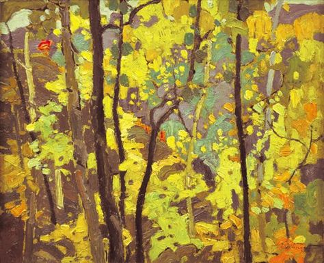 The Group Of Seven Paintings, A J Casson, David Grossman, Group Of Seven Art, Group Of Seven Artists, Group Of Seven Paintings, Franklin Carmichael, Tom Thomson Paintings, Colourful Trees