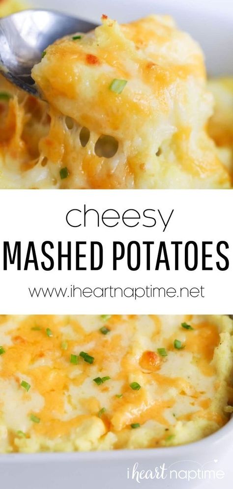 Cheesy Potatoes Using Real Potatoes, Golden Potato Recipes Mashed, Cheesy Potatoes Mashed, Cheesy Mashed Potatoes Casserole, Cheesy Bacon Mashed Potatoes, Homemade Cheesy Mashed Potatoes, Best Cheesy Mashed Potatoes, Cheddar Cheese Mashed Potatoes, Cheesy Mash Potatoes