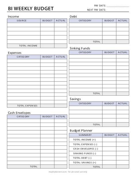 Bi Weekly Budget Planner Template Bi Weekly Budget Printable Free, Paycheck Budget Printables Free, Goodnotes Budget Template, Bi Weekly Budget Template, Goodnote Paper, Bi Weekly Budget Planner, Biweekly Budget Template, Household List, Budget Planner Printable Free