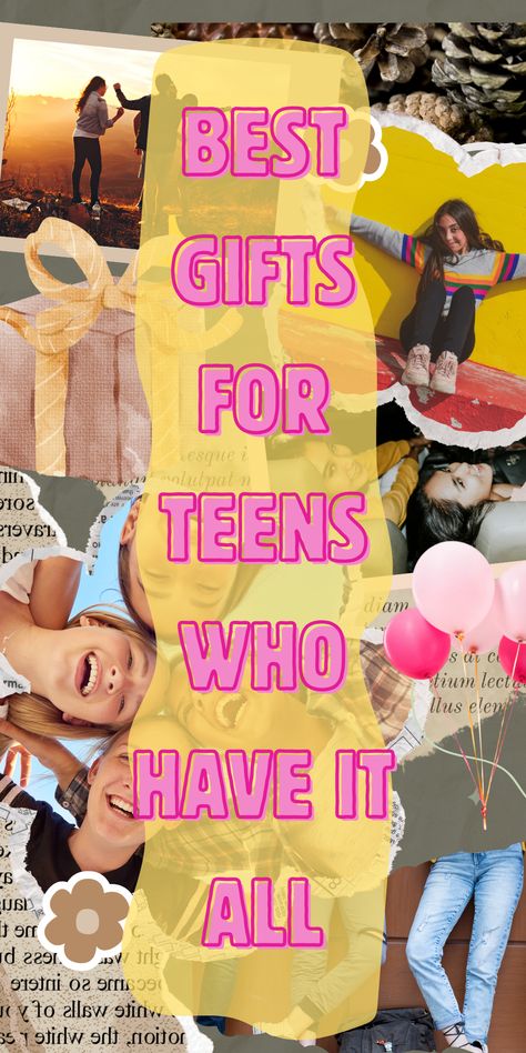 Best Gifts for Teens Who Have It All. bday gift Teen Girl Christmas Ideas 2024, Gifts For 14th Girl, Christmas Gifts For Teen Daughter, Christmas Ideas Gifts Teens, Best Gifts For Teenagers, Cool Xmas Gifts, Unique Gifts For Teenage Girl, Teen Girl Present Ideas, Best Gifts For Girls 10-12