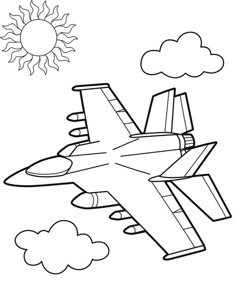 10 Free Printable Crafts to Keep Kids Entertained for Hours Airplane Coloring Pages Free Printable, Jet Coloring Page, Plane Coloring Pages, Motorcycle Coloring Pages, Kids Mazes, Airplane Printable, Kids Colouring Printables, Plane Drawing, Printables Etsy