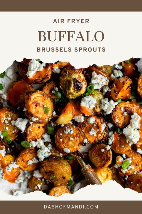 crispy buffalo sauce brussels sprouts in the air fryer Buffalo Brussel Sprouts Air Fryer, Air Fryer Roasted Brussel Sprouts, Air Fried Brussel Sprouts Crispy, Air Fryer Brussel Sprout Recipes, Brussel Sprout Recipes Air Fryer, Buffalo Brussel Sprouts, Brussels Sprouts Air Fryer, Air Fried Brussel Sprouts, Purium Cleanse