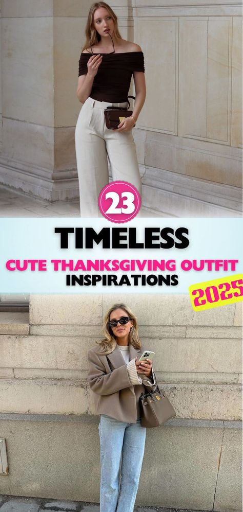 Discover versatile Thanksgiving outfit ideas designed for women. Stay stylish and comfortable with cozy cardigans, chic dresses, and classic fall tones for the holiday season. Winter Wreaths For Front Door, Fall Tones, Cute Thanksgiving Outfits, Thanksgiving Outfit Ideas, Front Door Ideas, Thanksgiving Outfits, Winter Wreaths, Cozy Cardigan, Thanksgiving Outfit