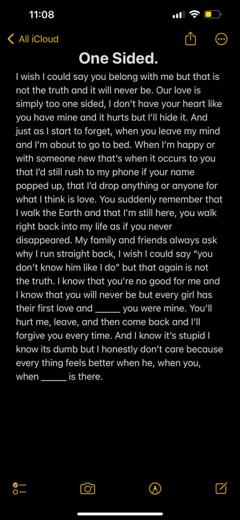 Notes Abt Boyfriend, Icks About Boys Notes, Quotes About Falling Back In Love, Poetic Love Letter For Him, Love Letters In Notes App, Story To Tell Your Boyfriend, Love Paragraphs One Sided, One Sided Love Letters, One Side Love Letter For Him