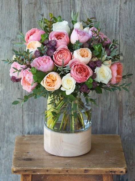 Rosebie Morton, founder of The Real Flower Company - From Britain with Love Flowers For Delivery, Winter Bouquet, Elegant Bouquet, Flower Delivery Service, Anniversary Flowers, Flower Company, Order Flowers Online, David Austin Roses, Luxury Flowers