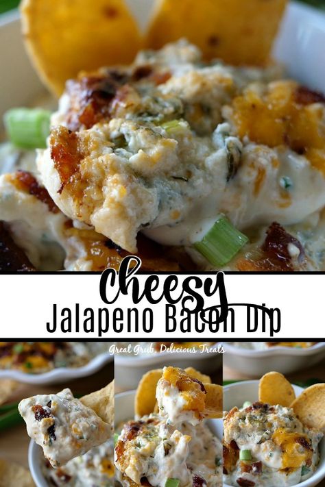 Bacon Jalapeno Cheese Dip, Dips That Go With Corn Chips, Bacon Jalapeño Dip, Xmas Dips, Bacon Jalapeno Dip, Over Baked Potatoes, Jalapeño Bacon, Jalapeño Dip, Delicious Dips Recipes