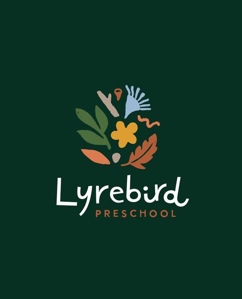 Kindergarten Branding, Coffee Shop Logo Ideas, Shop Logo Ideas, Earthy Logo Design, Childrens Logo, Earthy Logos, Preschool Logo, Kindergarten Logo, Daycare Logo