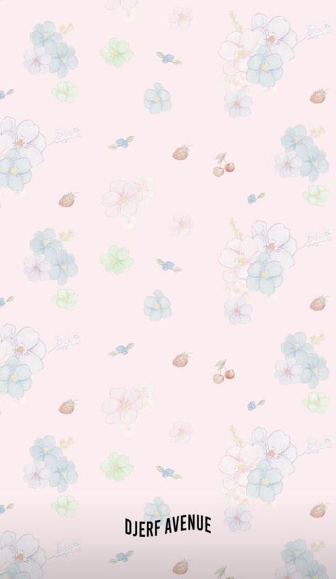 djerf avenue print (summer island) Summer Berries Wallpaper, Djerf Avenue Wallpaper, Whimsical Wallpaper Iphone, Ipad Widgets, Summer Island, Djerf Avenue, Fruit Wallpaper, Wallpaper Dekstop, Cute Wallpaper