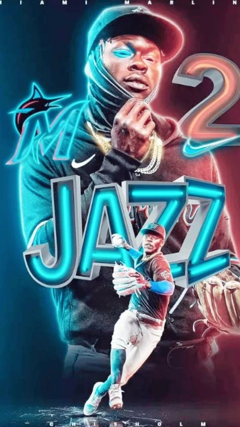 Mlb Wallpaper Iphone, Mlb Players Wallpaper, Miami Marlins Wallpaper, Jazz Chisholm Jr Wallpaper, Max Clark, Baseball Wallpaper Iphone, Yankees Wallpaper, Football Wallpaper Iphone, Mlb Baseball Players