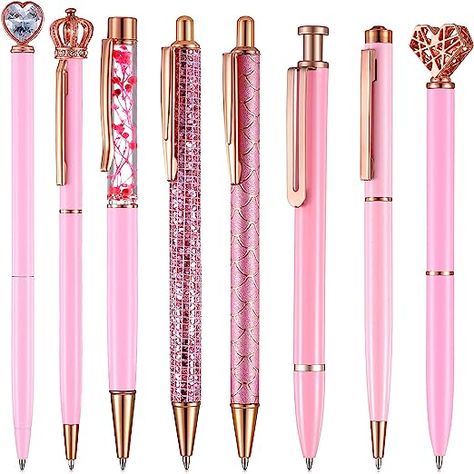 Fancy Pens, Crystal Pen, Pink Pens, Diamond Pen, Metal Pen, Cute Pens, Best Pens, Glitter Pens, Crystal Diamond