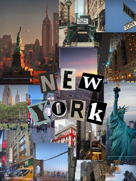 New York New York Collage, Photo New York, New York City Aesthetic, New York Wallpaper, Nyc Baby, Fotografi Kota, York Wallpaper, Nyc Aesthetic, Nyc Life