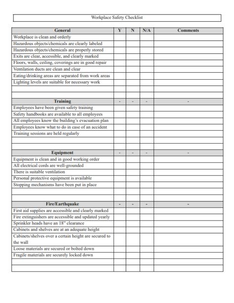 Office Safety, Safety Audit, Facilities Management, Electrical Shop, Safety Checklist, Fillable Forms, Performance Appraisal, Safety Inspection, Inspection Checklist