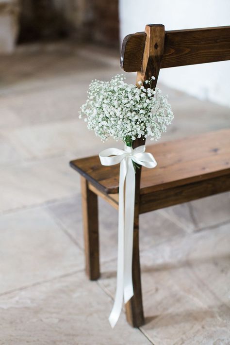 Rustic Wedding Decorations, Church Wedding Decorations, Wedding Aisle Decorations, Wedding Forward, Aisle Decor, Wedding Aisle, Baby's Breath, Wedding Chairs, Wedding Cake Designs