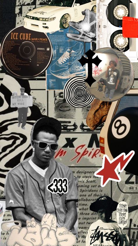 Rap Collage Wallpaper, Rap Vibe Aesthetic, Stussy Collage, Rapper Collage, Aesthetic Collage Photos, Streetwear Moodboard Inspiration, Streetwear Wallpaper Aesthetic, Streetwear Moodboard Aesthetic, Iphone Collage Wallpaper