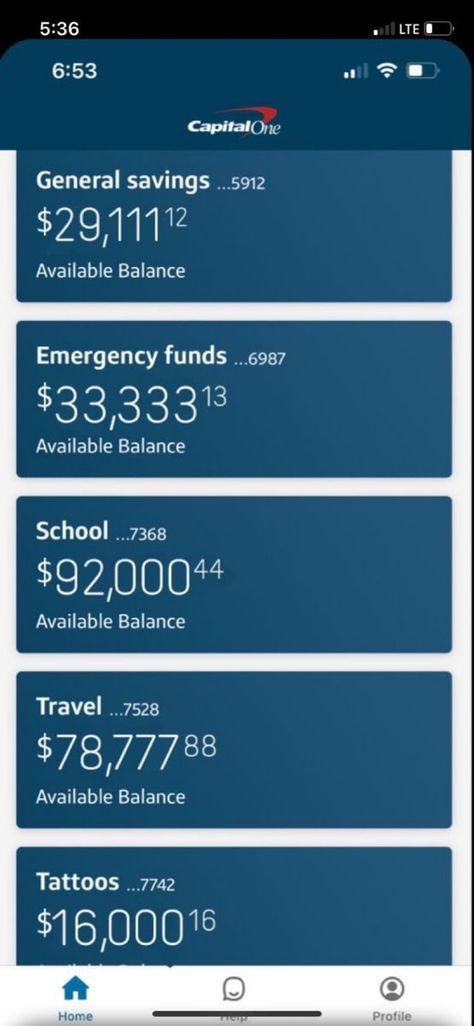 Bank Account Balance Goals Capital One, Budget Plan Aesthetic, 100000 Bank Account, Bank Money Aesthetic, 100k In Bank Account, Savings Bank Account, Big Savings Account, Budgeting Money Aesthetic, Money In Savings Account Aesthetic