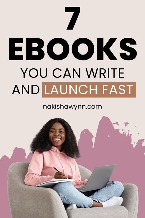 If you want to write an ebook but unsure what to write these ebook ideas are perfect. Ebook ideas like this can be written fast. #ebook #ebooks Ebook Writing Ideas, Ebook Topics Ideas, E Book Ideas, Create Ebook, Book Marketing Plan, Ebook Business, Write An Ebook, Create An Ebook, Social Media Books