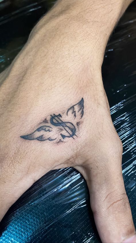 Small Gang Tattoos, Flash Tattoo Sleeve, Bird Hand Tattoo, Forearm Tattoo Quotes, Small Tattoo Placement, Money Tattoo, Men Tattoos Arm Sleeve, Half Sleeve Tattoos For Guys, Religious Tattoos