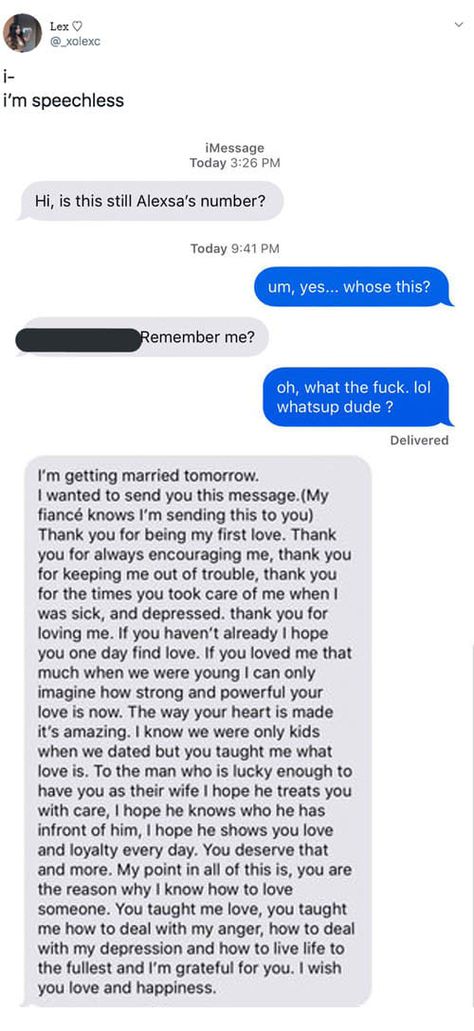 This Woman Got A Text From Her Ex Right Before His Wedding Day, And It's Surprisingly Heartwarming How To Reply To An Apology, Thank You Ex Boyfriend Quotes, Ex Bf Text Messages, Last Message To Him Before Breakup, Reasurrance Texts For Her, Messages For Ex Boyfriend, Sorry Text To Girlfriend, Thank You Text, Sorry Text For Him