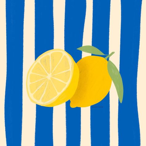 🍋🍋🍋 . Citrus for #doodleadaymay . #femaleillustrators #ladieswhodesign #designdaily #womenofillustration #creativewomen #womenwhodraw #procreatedrawing #procreateartists #procreateillustration #procreateart #illustrationartists #creativewomencommunity #creativecommunity #artistsoninstagram #graphicdesign #graphicdesigner #digitalart #digitalartist #connecticutdesigners Simple Lemon Drawing, Citrus Graphic Design, Drawing Lemons, Lemon Branding, Lemon Prints, Citrus Illustration, Lemon Graphic, Lemon Illustration, Trendy Illustration