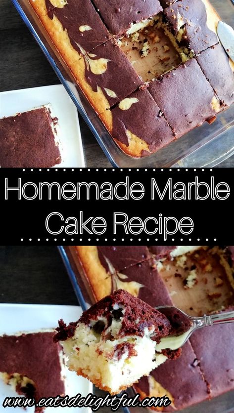 9x13 Marble Cake Recipe, Small Marble Cake Recipe, Homemade Marble Cake Recipe Easy, Marble Cake Easy, Fluffy Marble Cake Recipe, 9 X 13 Marble Cake, Marble Cake Recipe Moist Easy, Best Marble Cake Recipe Moist, Birthday Cake Recipes From Scratch