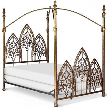 Chintz & Company - Decorative Furnishings - Beds Gothic Canopy Bed, Baby Pink Bedding, Iron Canopy Bed, Pink Crib, Goth Home, Goth Home Decor, Baby Crib Bedding, Baby Bedding Sets, Jack And Jill