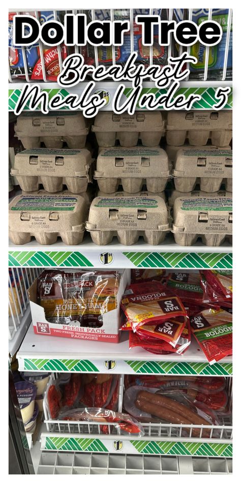 breakfast meal ideas at dollar tree Cheap On The Go Breakfast, Poor Recipes Cheap Meals, Dollar Tree Dessert Recipes, Cheap Family Breakfast Ideas, Dollar Tree Crockpot Meals, Dollar Tree Food Meals, Dollar Tree Food Recipes, Dollar Tree Brunch Ideas, Budget Breakfast Ideas