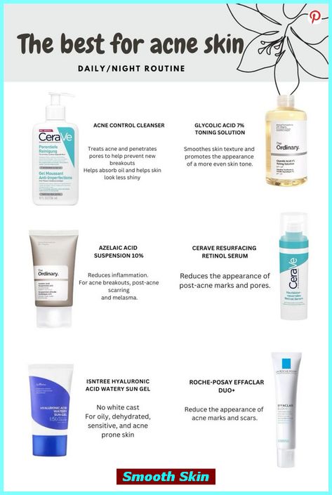 🌷 Perfect Skin – The Comprehensive Solution for All Your Needs! best wrinkle creams on the market, moisturizer for acne prone skin, wrinkle removal creams #skincare #acne #serum Acne Skin Routine, Acne Prone Skin Care Routine, Products For Acne, Acne Routine, Sensitive Acne Prone Skin, Acne Prone Skin Care, Best Acne Products, Skin Advice, Acne Skincare Routine