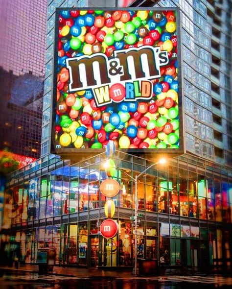 M&m World Nyc, M&m Store Las Vegas, M&m Store New York, M&m World London, New York Stores, New York Shopping, New York City Aesthetic, Nevada Usa, Rockefeller Center