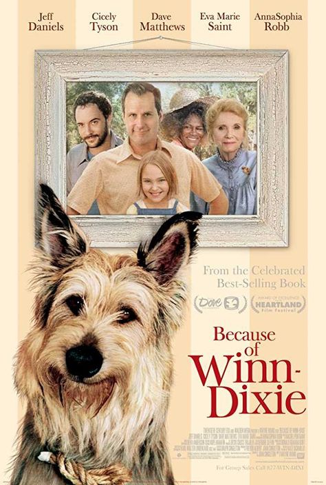 Because Of Winn Dixie, Friends Comedy, No Manches Frida, Jeff Daniels, Kate Dicamillo, Cicely Tyson, Troubled Relationship, Winn Dixie, Annasophia Robb