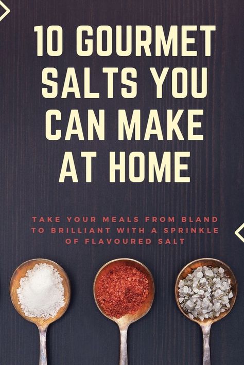 Homemade Cooking Salts, How To Make Flavored Salt, Homemade Salts Recipe, Homemade Salt Mixes, Seasoned Salts Diy, Red Salt Recipe, Jalepeno Lime Salt, Infused Sea Salt Recipes, Flavoured Salts Diy