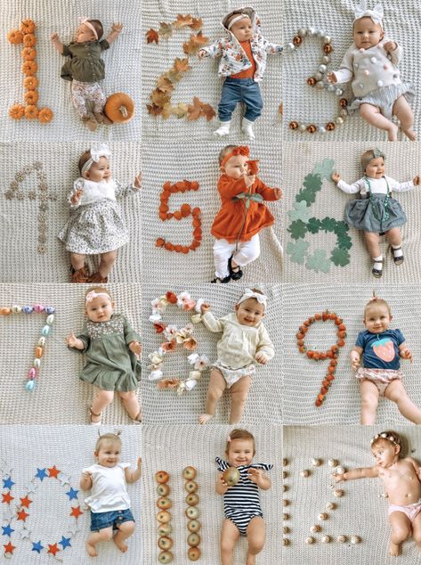 Month Newborn Photos, 1 Month Old Baby Pictures April, Creative Monthly Milestone Pictures, April Showers Milestone Pictures, Monthly Pics Of Baby, Month Picture Ideas, Creative Baby Monthly Photos, Milestone Pictures For Babies, One Month Old Baby Pictures June