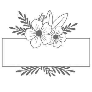 Ribbon Art Drawing Design, Plant Border Design, Creative Border Design, Background Design Drawing, Cute Borders Designs, Designs For Borders, Border Design Ideas, Doodle Flowers, Colorful Borders Design