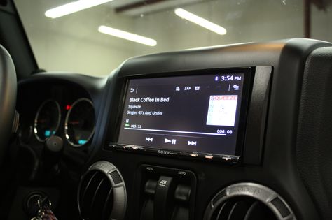 Best way to upgrade the stereo in a Jeep Wrangler. Car Stereo Chick goes over various Jeep Wrangler stereo upgrades, including her own Jeep stereo upgrade. Jeep Wrangler Accessories Ideas, Best Jeep Wrangler, Wrangler Car, Jeep Things, Jeep Jku, Jeep Interiors, 2013 Jeep Wrangler, Jeep Mods, Jeep Wrangler Accessories