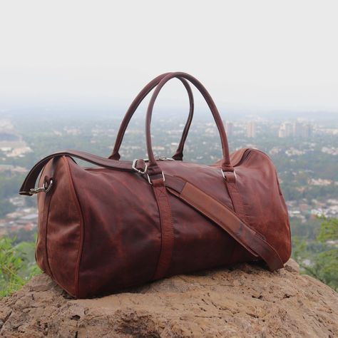 Excited to share the latest addition to my #etsy shop: Handmade Genuine Leather Travel Bag Burgundy Duffle Bag Weekender Bag| Vacation Bag Luggage Leather Bag| Leather Holdall men| Christmas Gift https://etsy.me/3XE56oB #giftforhim #personalizedgifts #handmadeleatherbag #weekenderbag #leatherdufflebag #gymbag #traveldufflebag #travelduffle #holdallbagmen Adventure Bags, Leather Holdall, Overnight Travel Bag, Leather Duffel Bag, Cabin Luggage, Leather Weekender Bag, Leather Duffel, Sports Bags Gym, Leather Duffle Bag