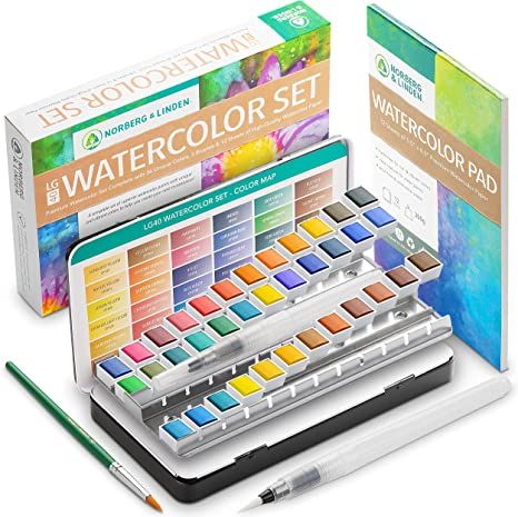 Painting Brush, Paint Tubes, Tile Stencil, Watercolor Paint Set, Stenciled Floor, Paper Supplies, Watercolor Palette, Color Paint, Stencils Wall