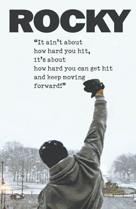 Sylvester Stallone Quotes, Rocky Balboa Poster, Creed Quotes, Rocky Quotes, Rocky Balboa Quotes, Gym Motivation Wallpaper, Motivational Quote Posters, Man Up Quotes, Boxing Quotes